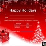4 Sequence Gift Certificate